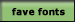 favefonts